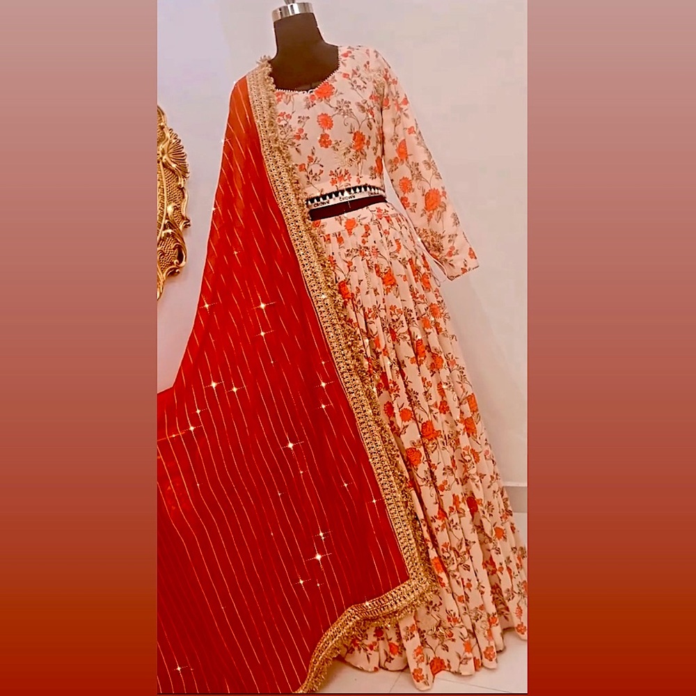 Beautiful Floral Lehanga